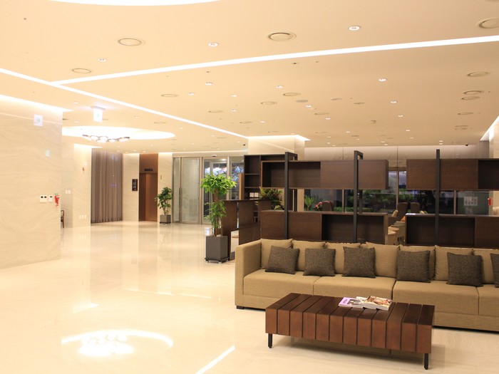 Lobby dell'hotel